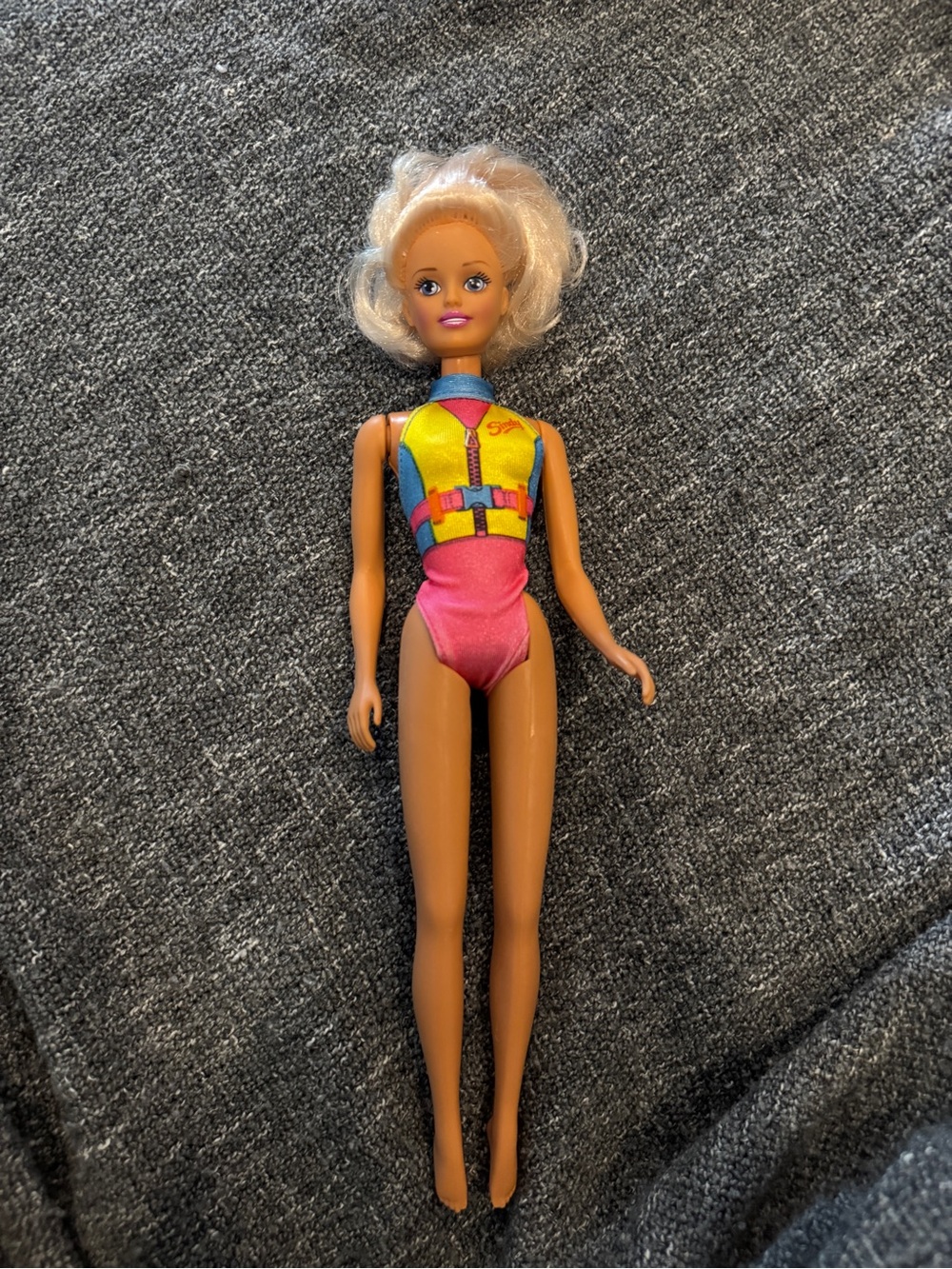 Vtg Sindy swimming doll